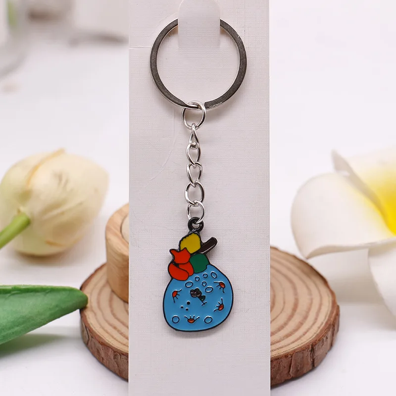 

SP632 Cartoon Keychain Pendant Accessories Prince Creative Keychain Key Ring Car Key Holder Fashion Jewelry Gift