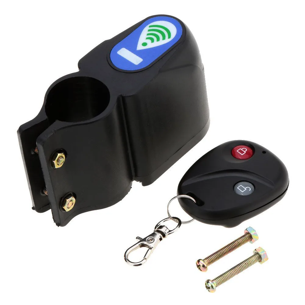 Hot Sale Wireless Alarm Lock Bicycle Bike Security System With Remote Control Anti-Theft fahrradschloss bisiklet kilidi alarme | Спорт и