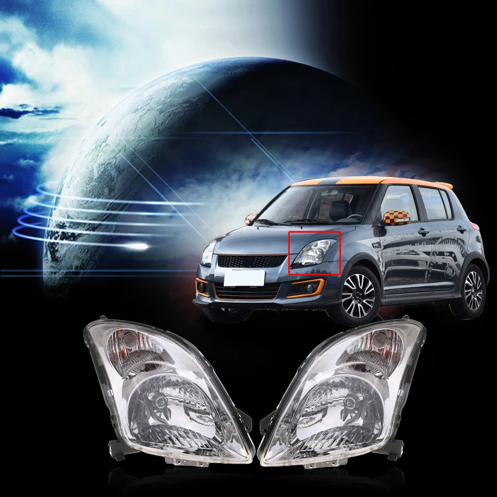 CAPQX 1 пара для Suzuki Swift 2011 2012 2013 Высокое качество передний бампер светильник фара