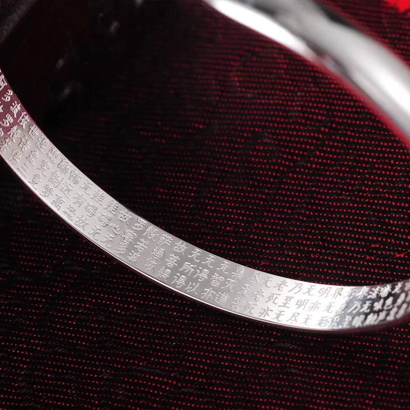 Браслет мужской из чистого серебра 999 пробы