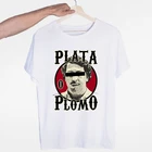 Футболка Narcos Pablo Escobar Thug Life с круглым вырезом и короткими рукавами, летняя повседневная модная футболка унисекс для мужчин и женщин