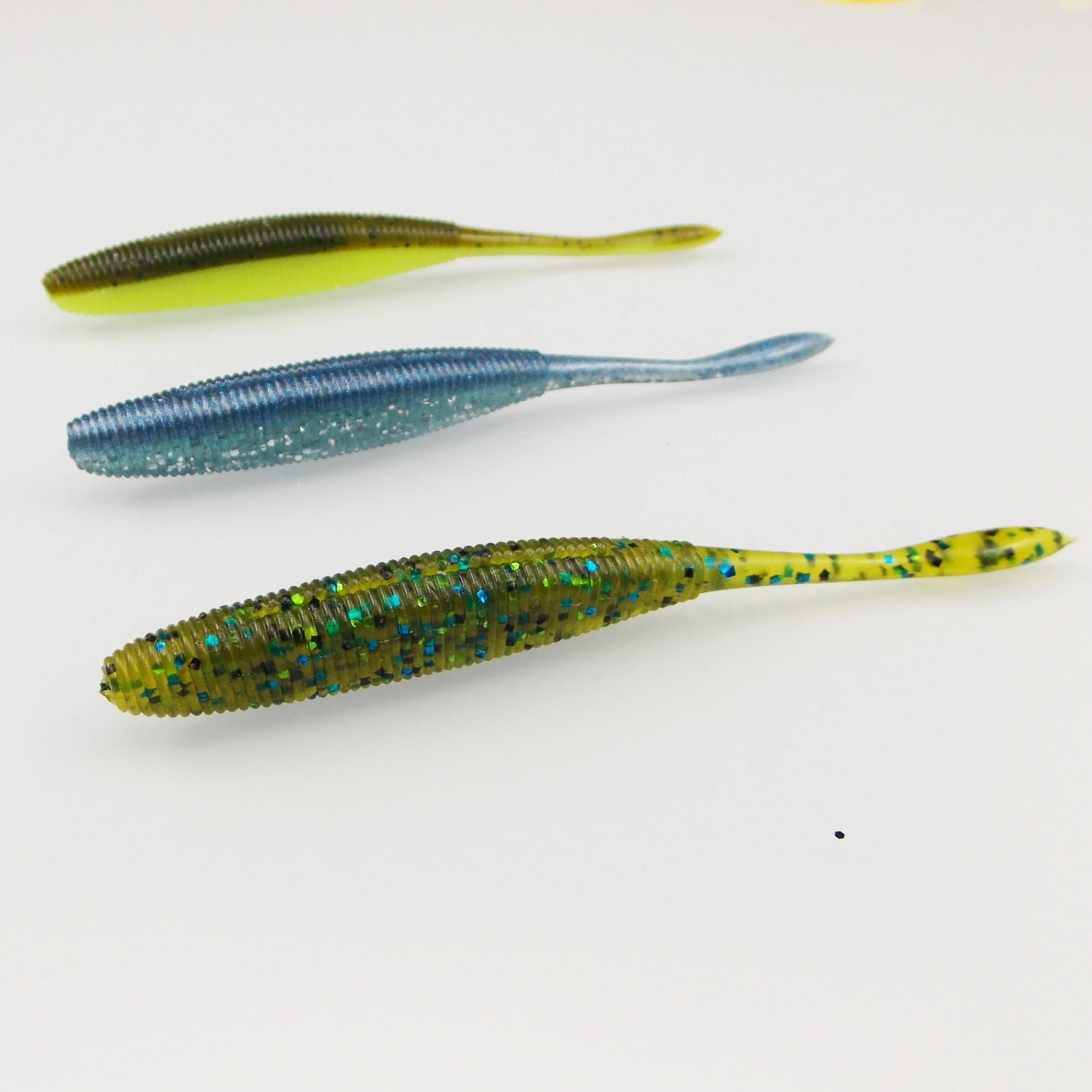Фото ESFISHING приманка для морской рыбалки Shad Drive Shad 100 мм 8 шт. мягкие приманки, рыбалка силиконовая приманка для ловли форели щуки Zander №3