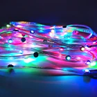 WS2812B предплатные светодиодный s чипсы светодиодный модуль строка узлы 5V 10 см провод гирлянда Рождественская елка Window украшение освещение