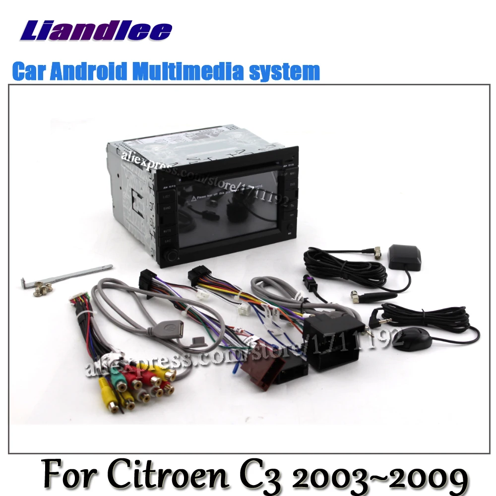 Liandlee Android автомобиль для Citroen C3 2003~ 2009 радио CD DVD плеер gps Navi навигация карты камера OBD ТВ Мультимедиа HD экран