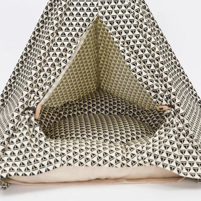 Палатка для домашних животных переносная вигвам 2020|Дома конуры и манежи| |