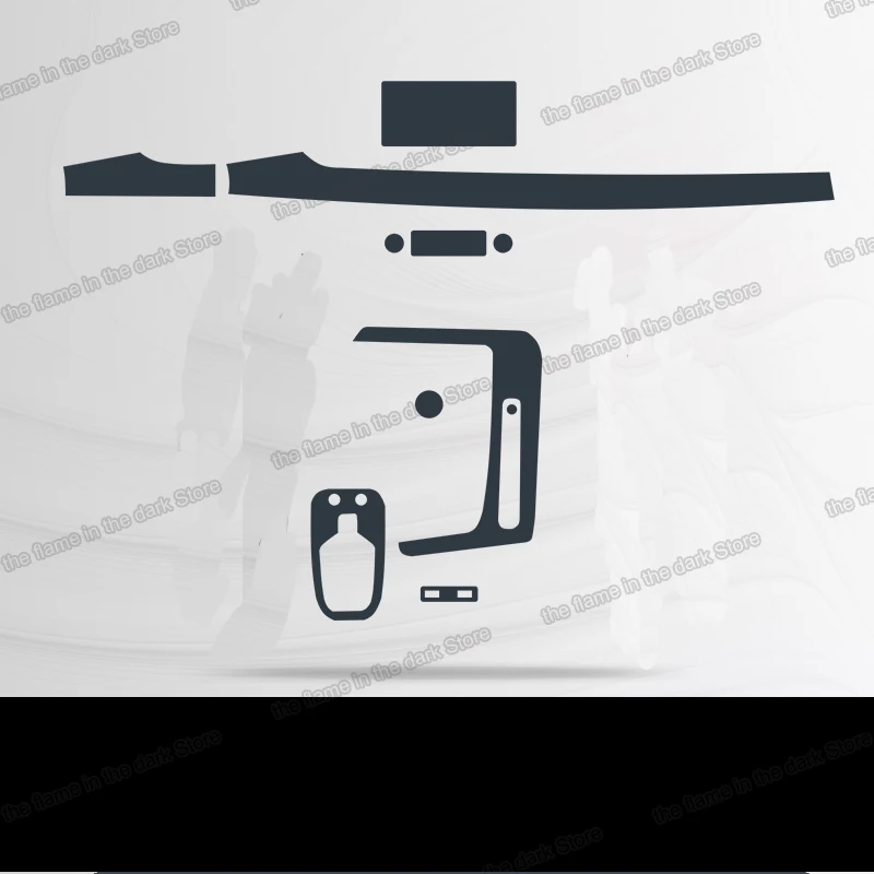 

lcd TPU Car Interior Film Central gear panel Control Dashboard screen Protective Sticker for Audi q5 2017 2018 2019 2020