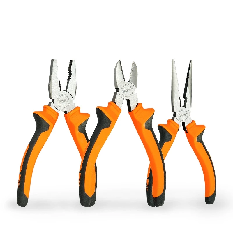 

6 Inch Plier Electrical Wire Cable Cutters Needle Nose Pliers Wire Cutters Multi- Hand Tools Pliers for Wires Cutter