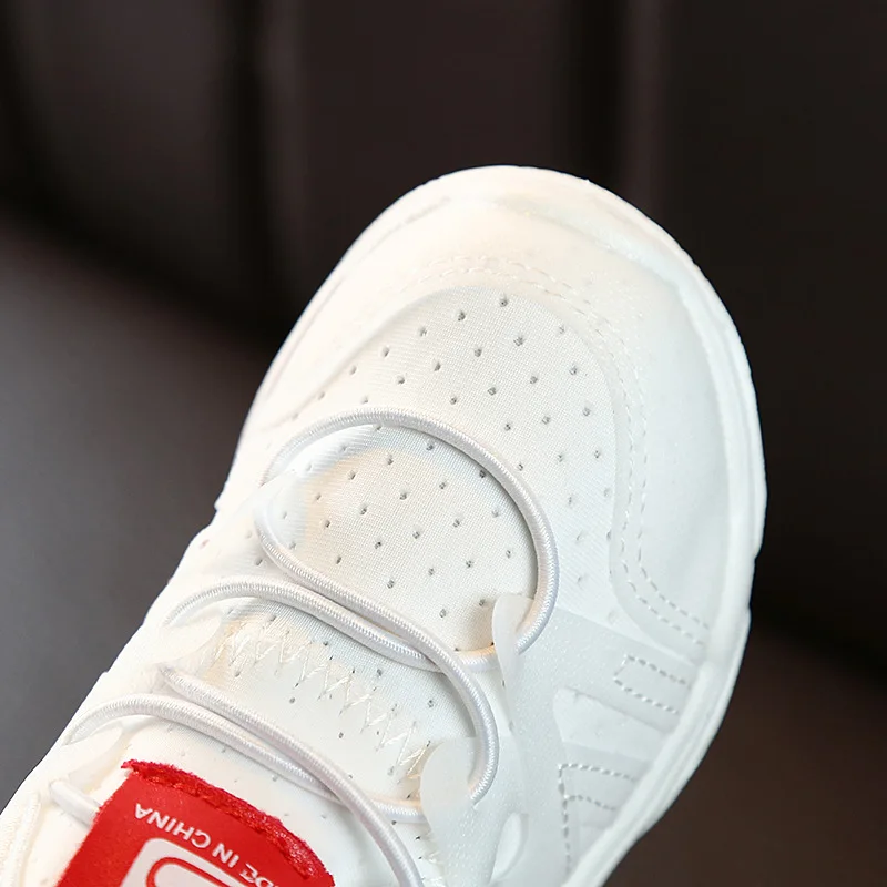 

Boys Sneakers Baby Toddler Shoes Girls Wear Non-slip Casual Shoes 2020 Spring and Autumn Models Breathable White Shoes