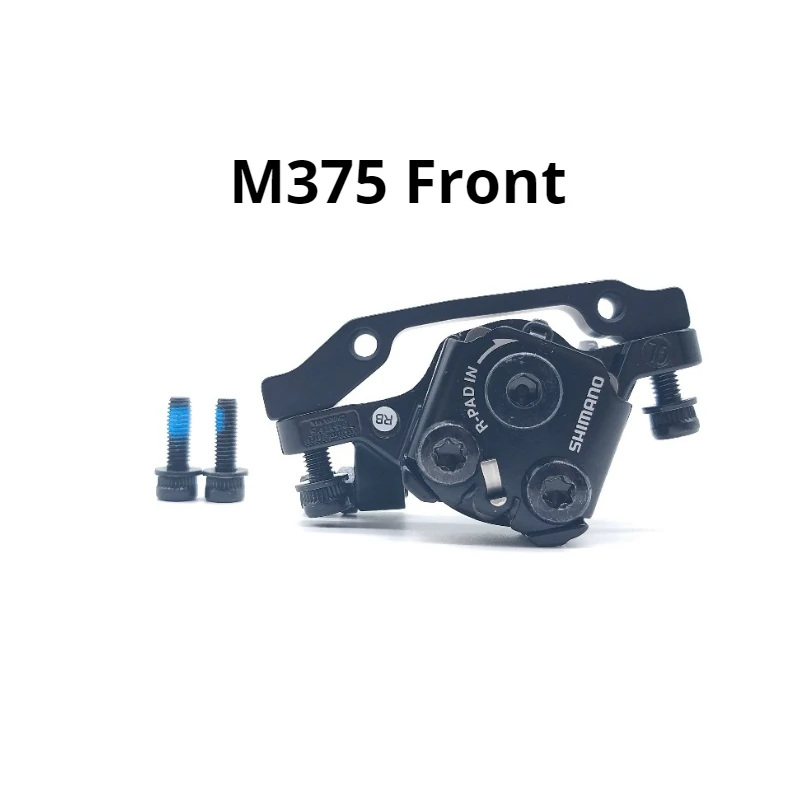 M375 front BR-M375 tourney tx805 механические дисковые тормозные суппорты для Acera Alivio Deore с b01s смолы колодки M375 - Цвет: M375 front