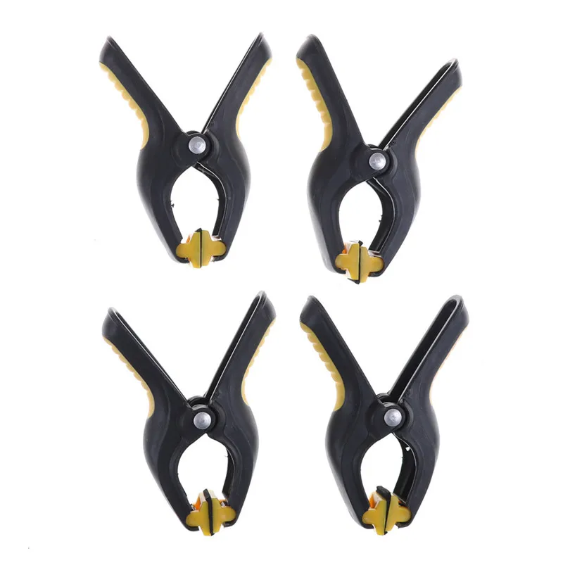 4 PCS Пластиковые Зажимы Крепления ЖК-экран крепежные зажимы для iPhone iPad samsung телефон Нескользящая ручка инструмент для ремонта - Цвет: 4 PCS
