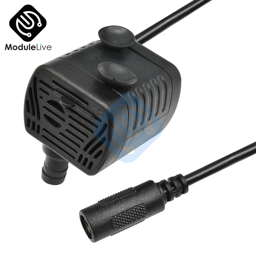3W 5,5 V-12 V DC погружной водяной насос IP68 Водонепроницаемый Солнечный двигатель 200L/H 0,4-1,5 м для аквариума Фонтан Tank инструменты для полива