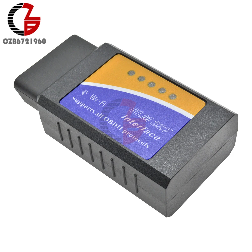 ELM327 V1.5 OBD2 автомобильный wifi Интерфейс инструмент сканер диагностический для ios Android