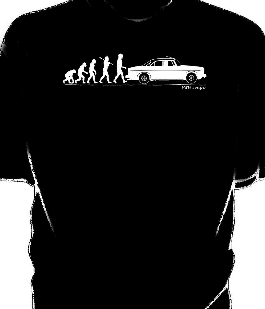 Футболка Evolution of Man Rover P5B coupe|Мужские футболки| |