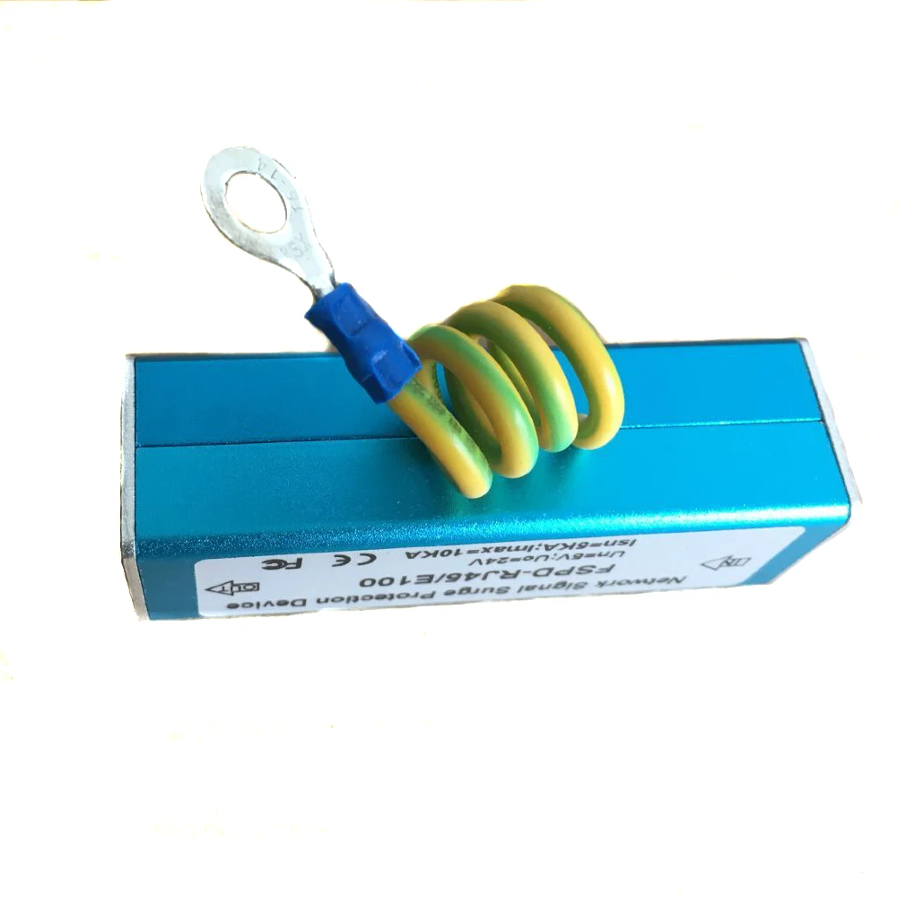 Сетевой стабилизатор напряжения YiiSPO RJ45 защита от вспышки молниеотвод для 100