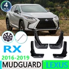 Брызговики для Lexus RX RX350 RX450h RX200T RX350L F-sport 2016  2019