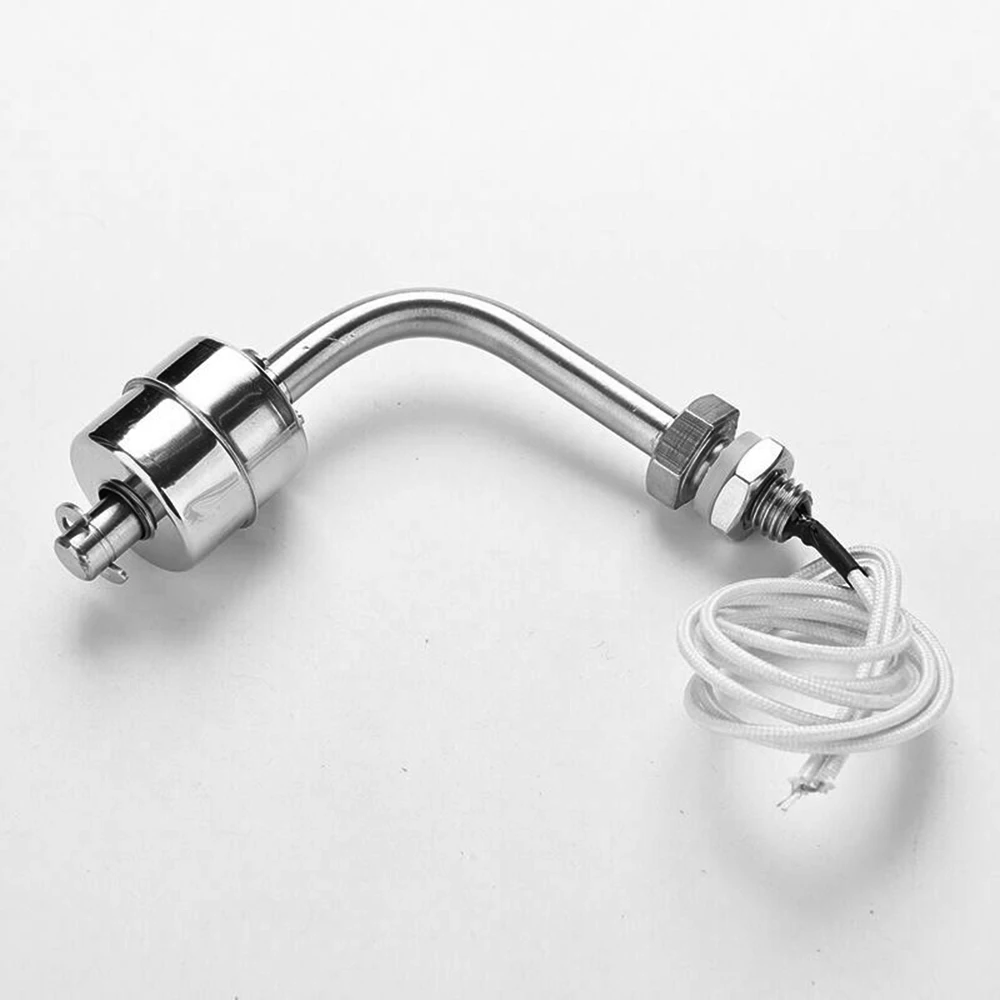 

304 Stainless Steel Double Ball Float Switch 90 Degree Liquid Level Switch Controller Contactor Sensor 220V