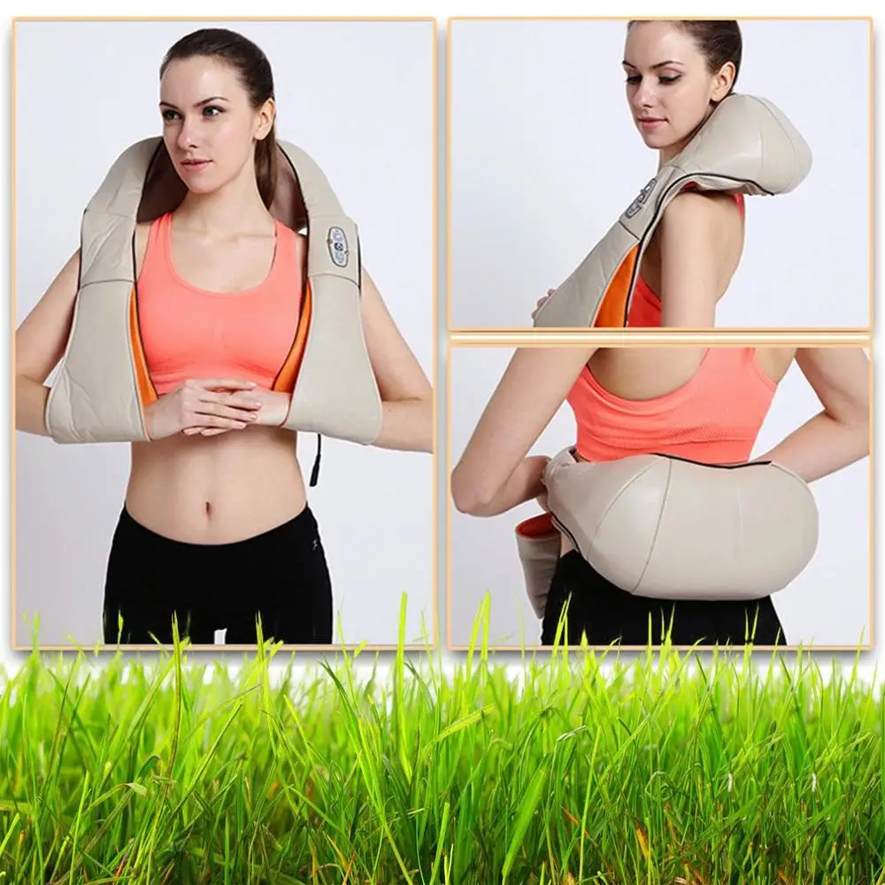 Портативный нагревательный массажный прибор для разминания автомобиля и дома