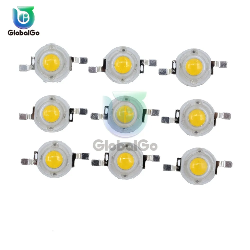Светодиодный чип COB 50 шт./лот 1 Вт умные IC светодиодные бусины для DIY прожектор