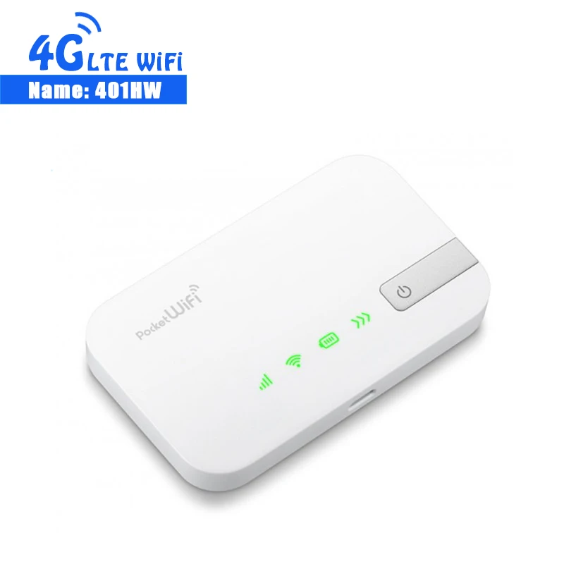 Разблокированный оригинальный Карманный Wi Fi роутер Huawei 4G LTE 401HW с поддержкой FDD B1 B4