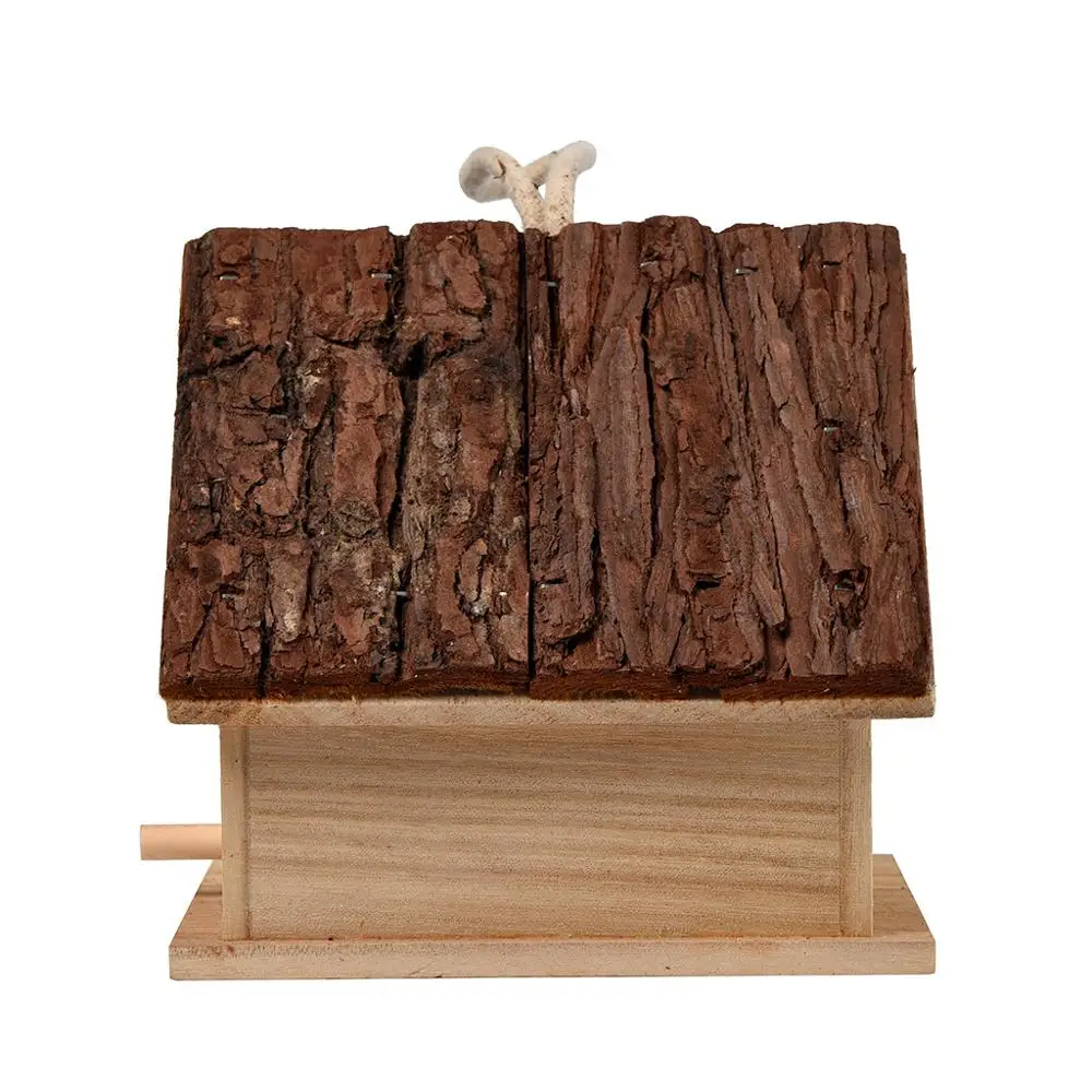 Большой птичий домик деревянный висящий наружное садовое украшение креативная