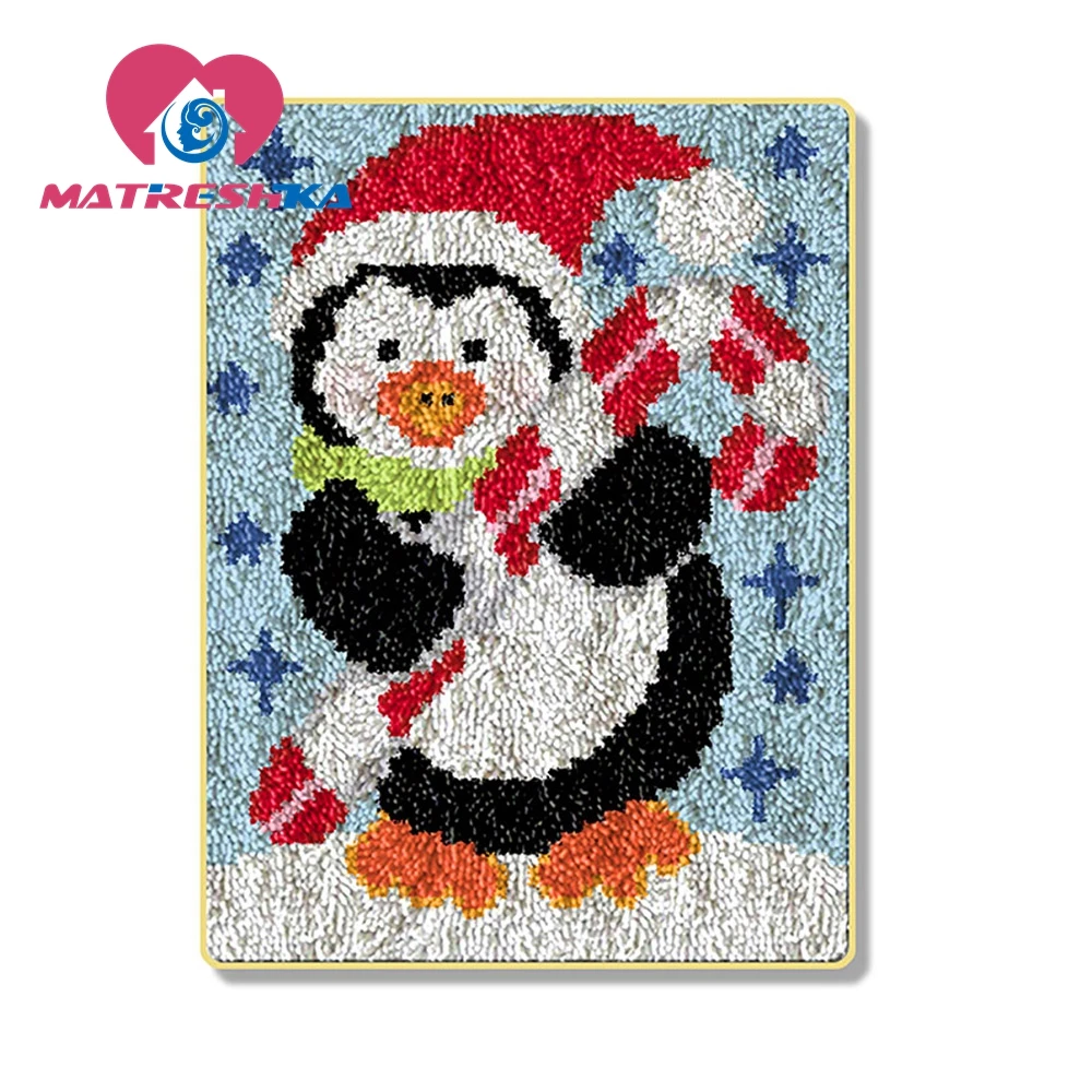 Подарок на Новый год крюк с защелкой ковер комплекты ковры вышивка рукоделие