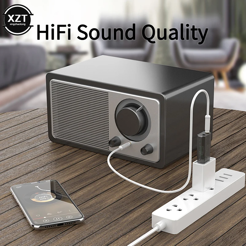 Bluetooth 5 0 аудио передатчик приемник адаптер для ТВ автомобиля 3 мм разъем AUX Стерео