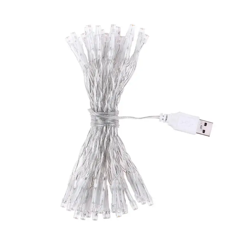 

4.35m 40LED Curtain Light String Icicle Light USB Powered for Xmas Party Festival Decor Energy Saving Indoor Lighting String