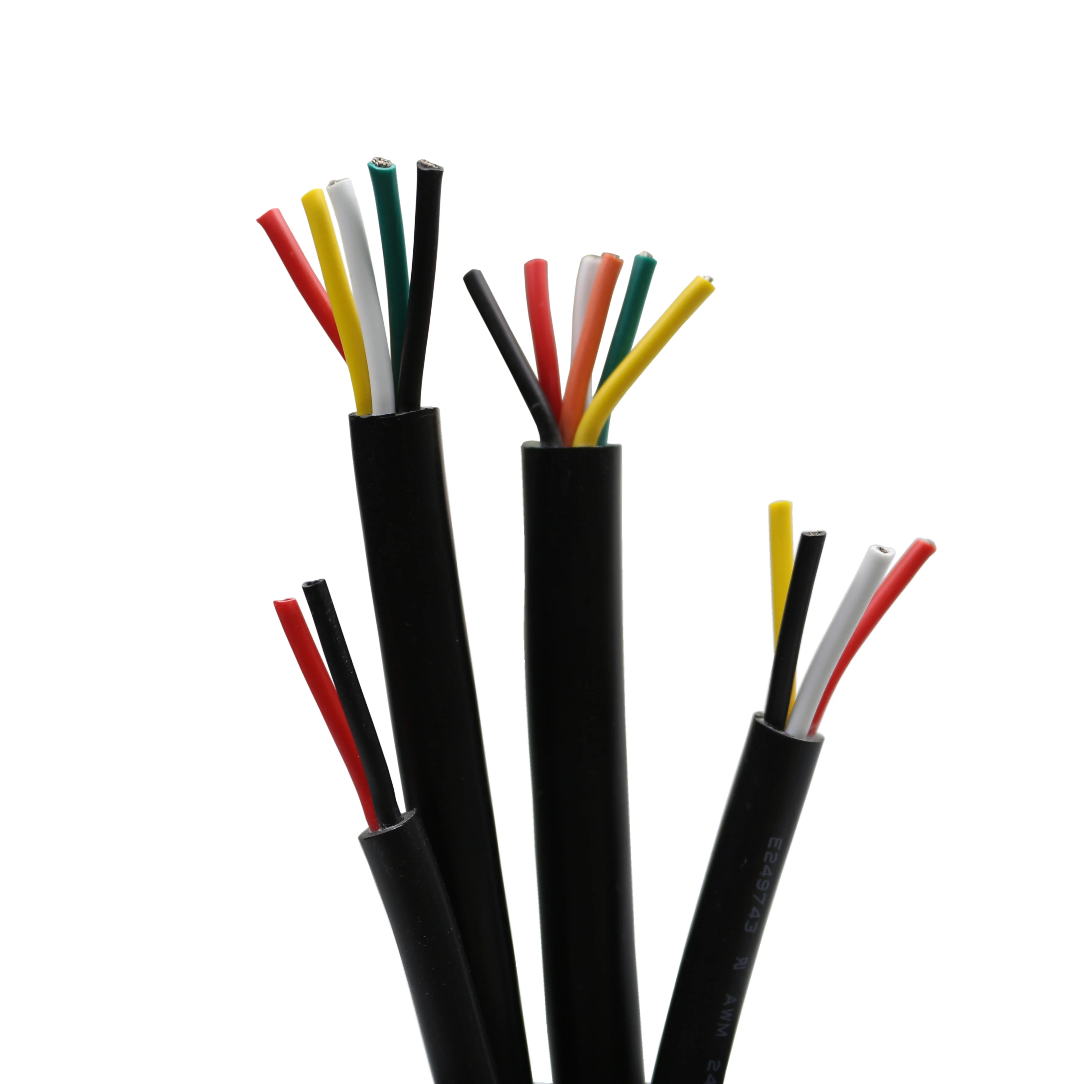 10 метров UL 2464 2C / 3C 4C 5C /6C 26AWG многожильный ПВХ кабель луженая медная проволока