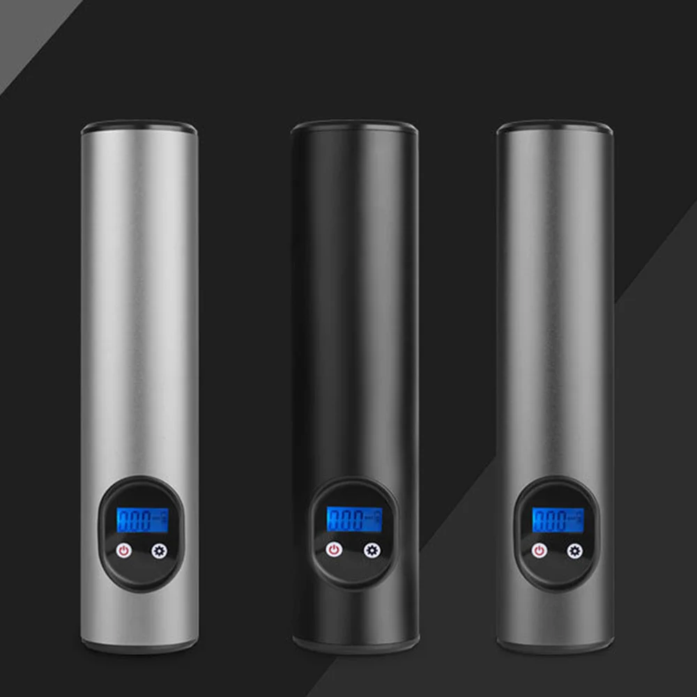 

Wireless Air Compressor Pump Digital Display Portable Tire Inflator with LED Light Tire Pressure Display without Battery for Car