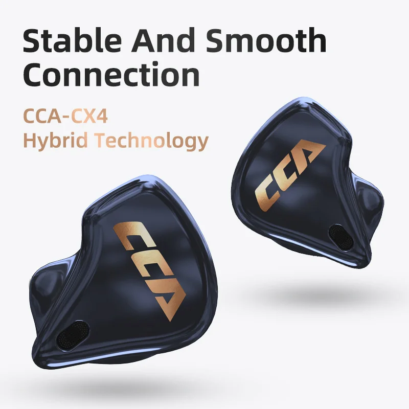 

CCA CX4 2020 The New In-ear Wireless Bluetooth Headset No Delay Ring Iron Binaural Noise Reduction Lightweight Sport