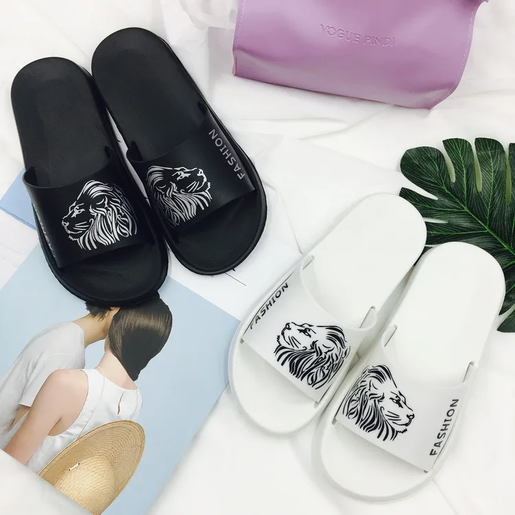 Шлепанцы KINE унисекс для мужчин и женщин сланцы пляжа ванной домашняя обувь с