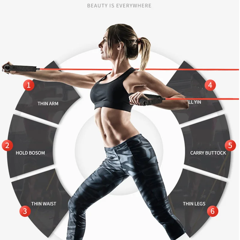 

Latex Resistance Bands Crossfit Training Exercise Yoga Tubes Pull Rope Rubber Expander Elastic Bands Fitness Equipment