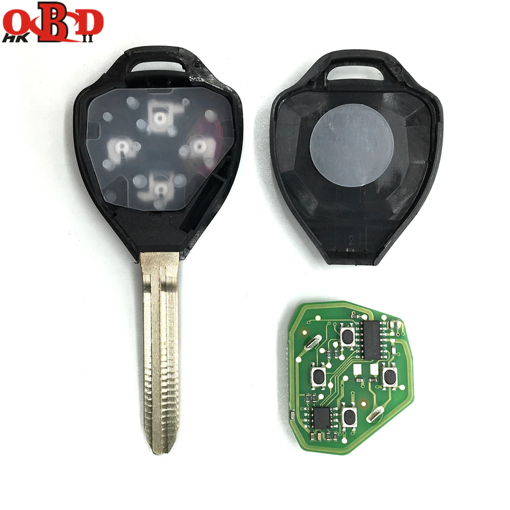 

Xhorse 10pcs Universal VVDI2 Remote Car Keys TO Style for Toyota VVDI Mini Key Tool MAX Programmer English Version