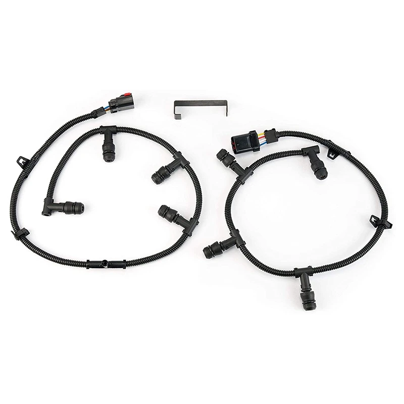 

Car Left Right Glow Plug Harness Kit Harness for Ford F250 Super Duty F350 2004-2010 5C3Z-12A690-A 4C2Z-12A690-AB