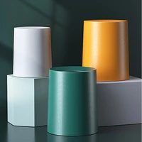 european minimalist style trash can household bedroom kitchen storage bin cleaning tool paper basket bathroom accessories