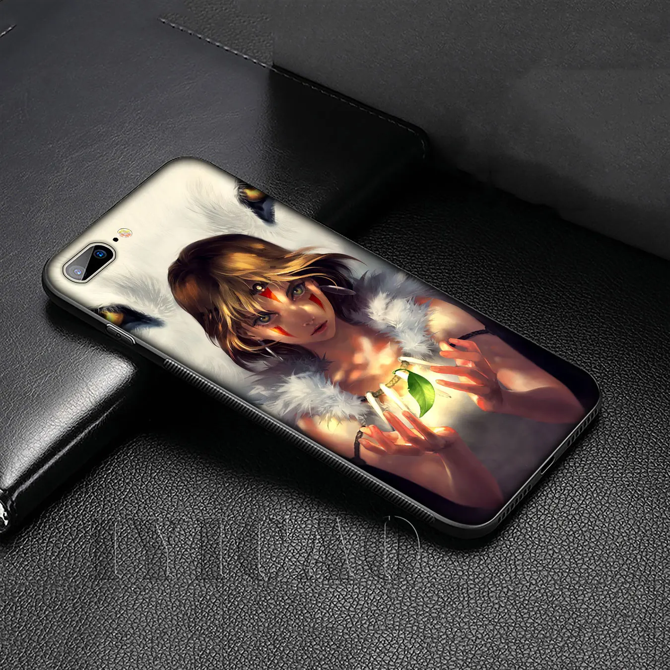 IYICAO Princess Mononoke Мягкий силиконовый чехол для iPhone 11 Pro XR X XS Max 6 6S 7 8 Plus 5 5S SE черный ТПУ
