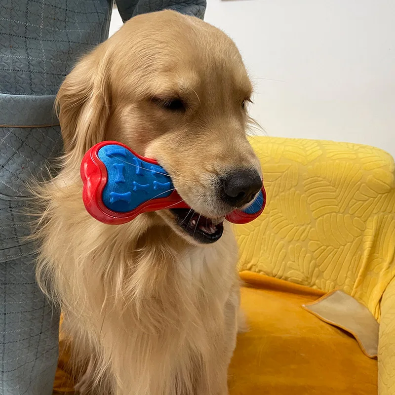 Игрушки для собак CAITEC пищащие палочки и костяные зубчатые пружины подходят