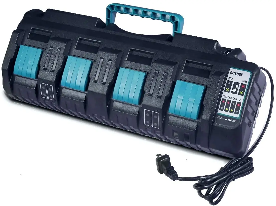 

Устройство для быстрой зарядки для Makita DC18SF, 4 порта, 14,4 В, 18 в