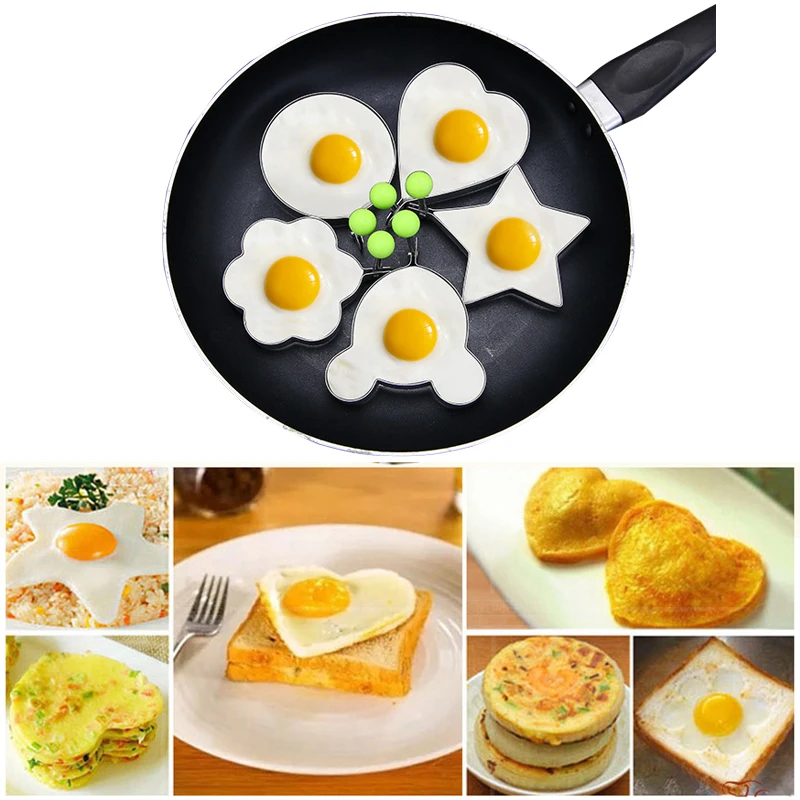 Креативная форма для жареного яйца котел омлет инструменты блинная оборудование