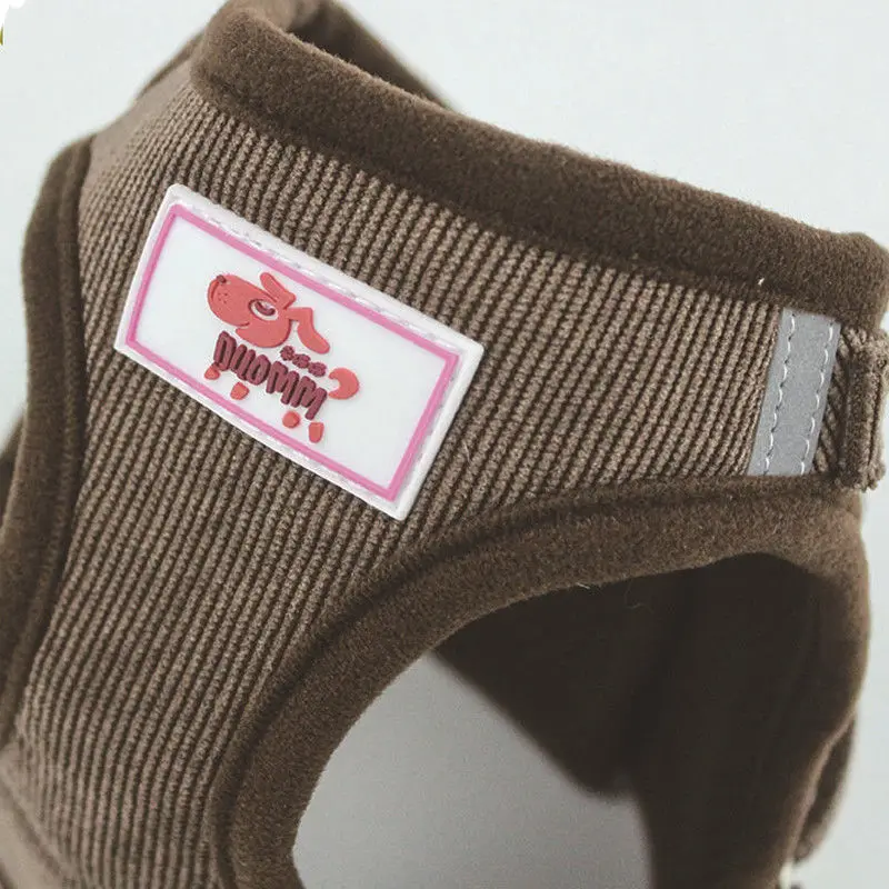 Шлейка-жилет для собак регулируемый поводок из мягкого нейлона щенков и домашних