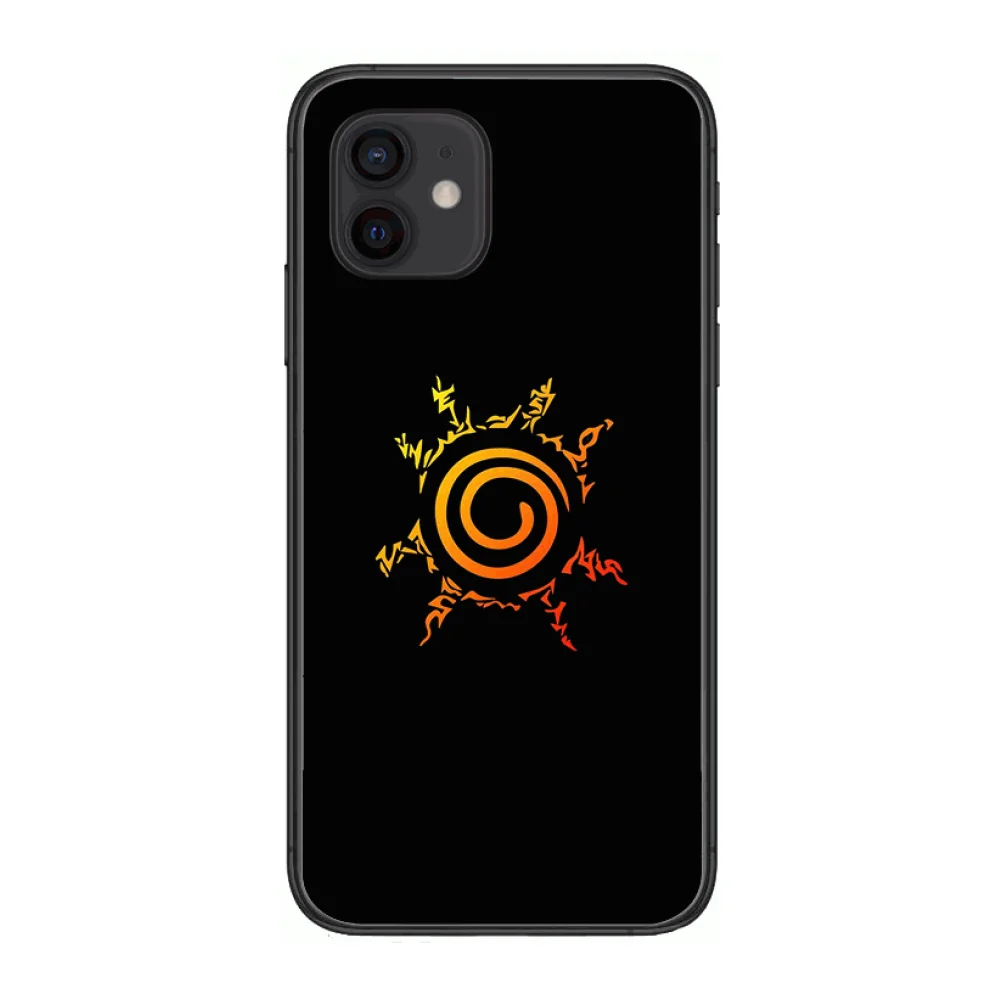 

Japanese anime manga Style Phone Case cover For iphone 12 pro max 11 8 7 6 s XR PLUS X XS SE 2020 mini black cell shell