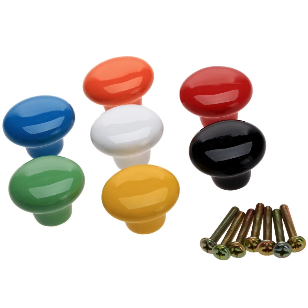 DRELD ручки для кухонной мебели шкафов и керамические ящиков фурнитура |