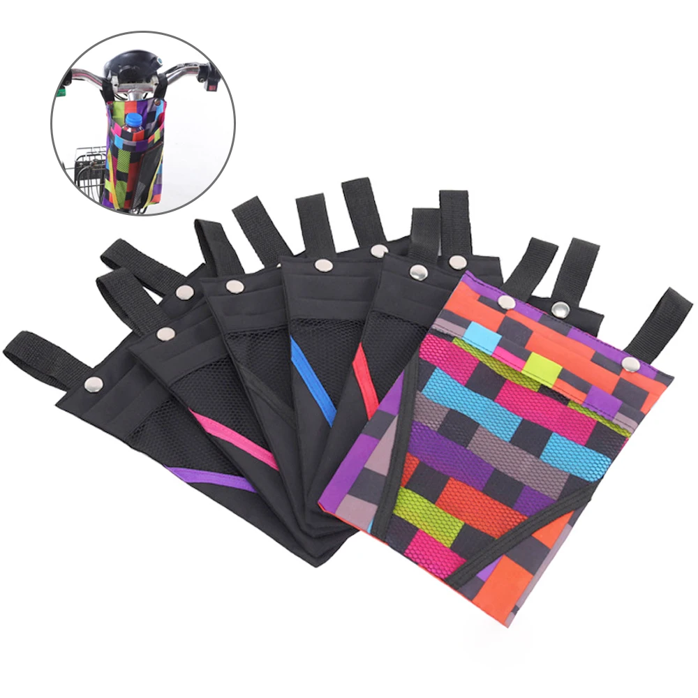 1 шт. Водонепроницаемый с двойным карманом велосипедная подвесная сумка для