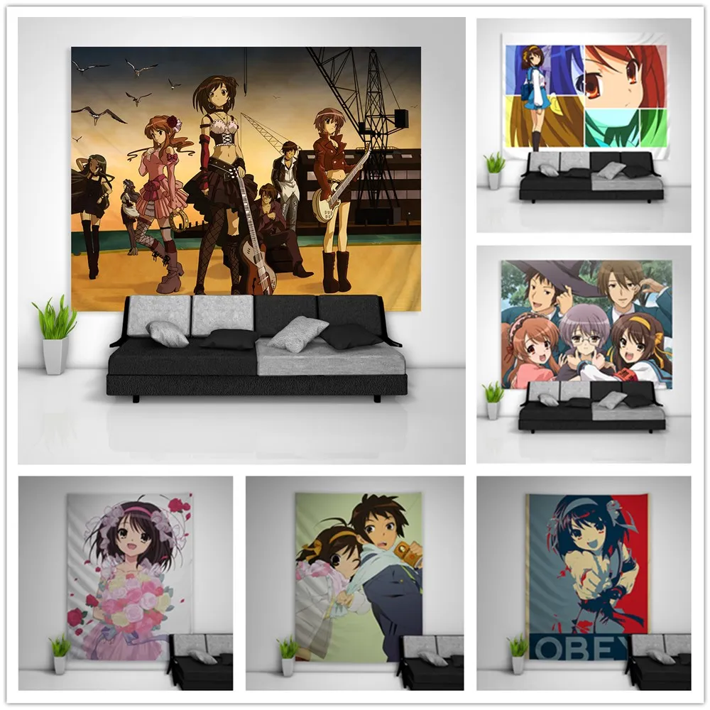 Детское украшение для детской комнаты настенное искусство меланхоли Харухи