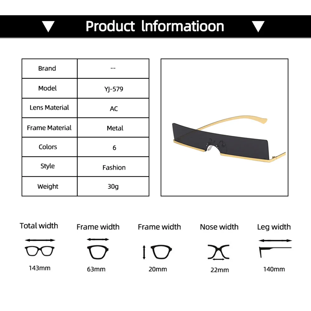 

New Rectangle Semi-Rimless Sunglasses Women 2020 Trend Red Pink Clear Small Lens Luxury Brand Designer Sun Glasses Shades UV400