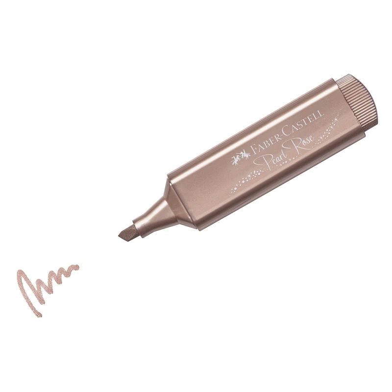 Highlighter Faber-Castell &quotTL 46" pink metallic 1-5 mm Goods for study Writing materials school Highlighters Drawing Art Painting Stationery