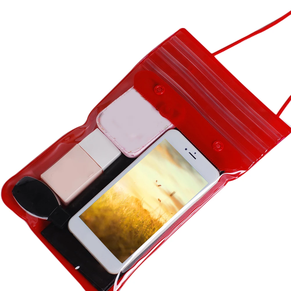 

Beach Rafting Underwater Eco-friendly Waterproof Dry With Straps Keys Swimming Bag Songkran Festival Dirtproof Wallets Dustproof