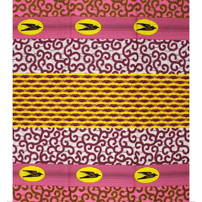 Африканская ткань Анкары высокого качества настоящий воск 100% хлопок африканская