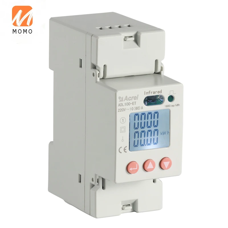 

din rail single phase meter ADL100-ET