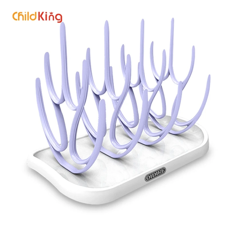 Детские бутылочки для кормления Полка сушки дерева полка сосок съемный